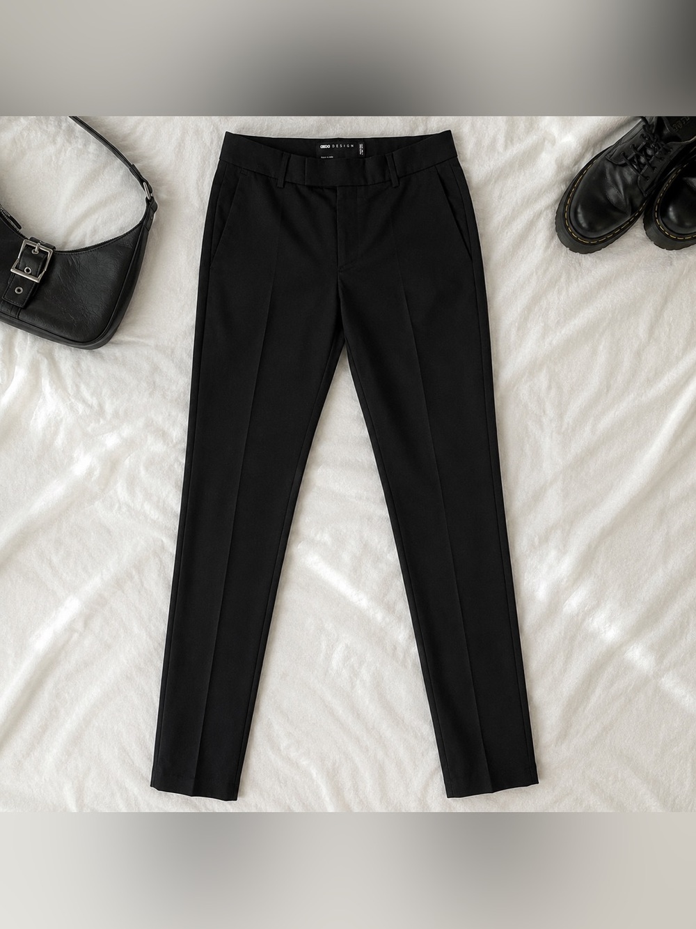ASOS Design Black Skinny Tailored Dress Pants 30x36